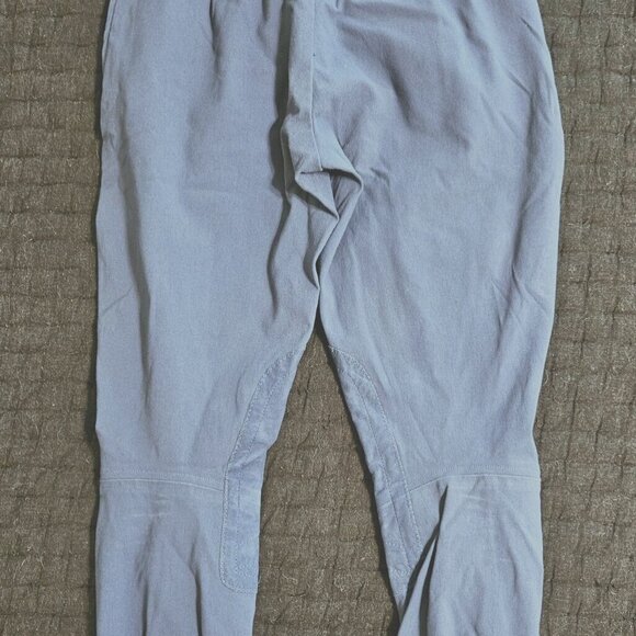 Kids 12 The Tailored Sportsman breeches riding pants dark gray blue pre-owned - Picture 4 of 4